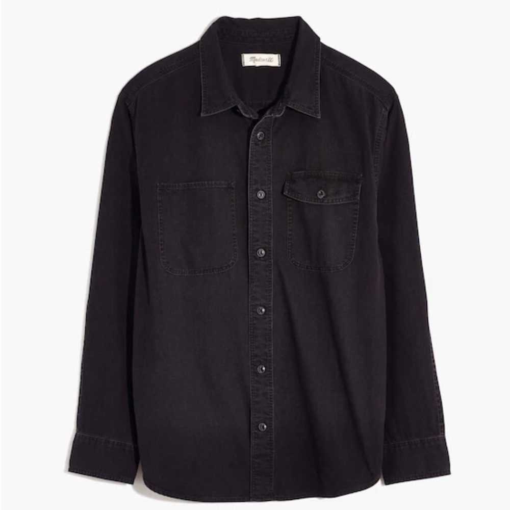 Madewell Denim Work Shirt in Ace Wash